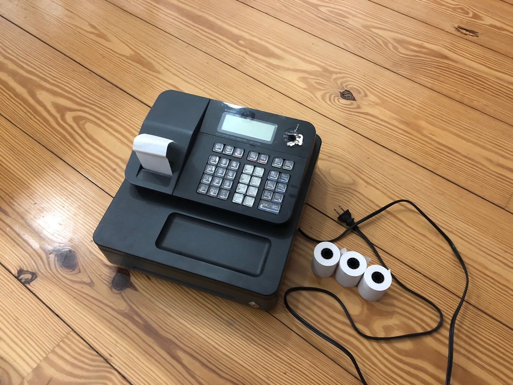 Casio SE-S700 Electronic Cash Register - Black With Function Keys