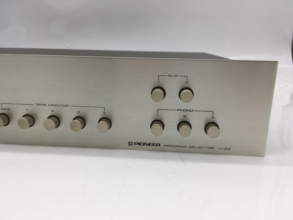 Pioneer U-24 Passive Type Multi-Function Audio Program Selector Tested Working