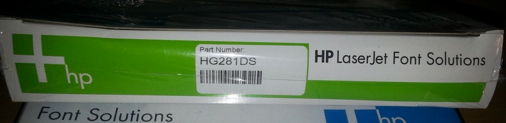 HG281DS HP BarCodes & More DIMM - NEW!!