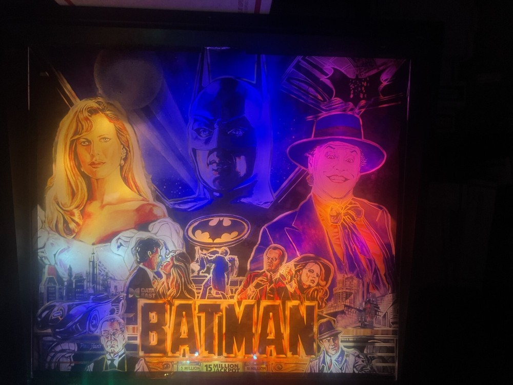 BATMAN NON GHOSTING Lighting Kit custom SUPER BRIGHT PINBALL LED KIT (DATAEAST)