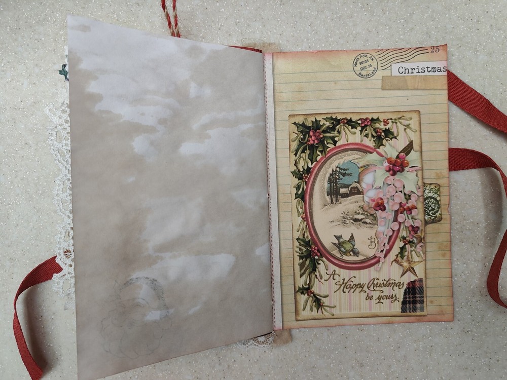 It's Christmas 🌲 Card Handmade Journal