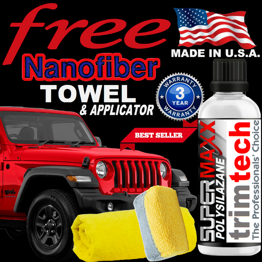 SUPERMAXX CERAMIC PLASTIC TRIM & RUBBER BEST CAR COATING PROTECTION