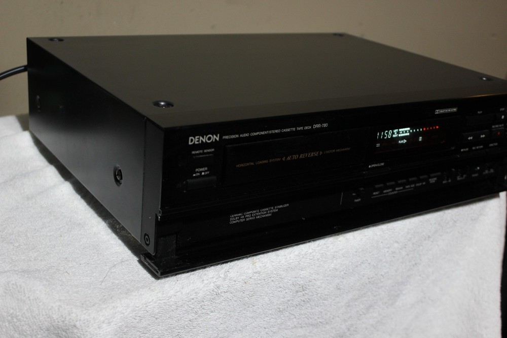 Nice Denon DRR-780 Horizontal Load Cassette Tape Deck