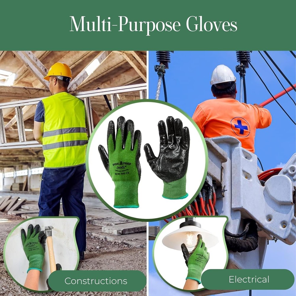 Bamboo Gardening Gloves Touchscreen Friendly