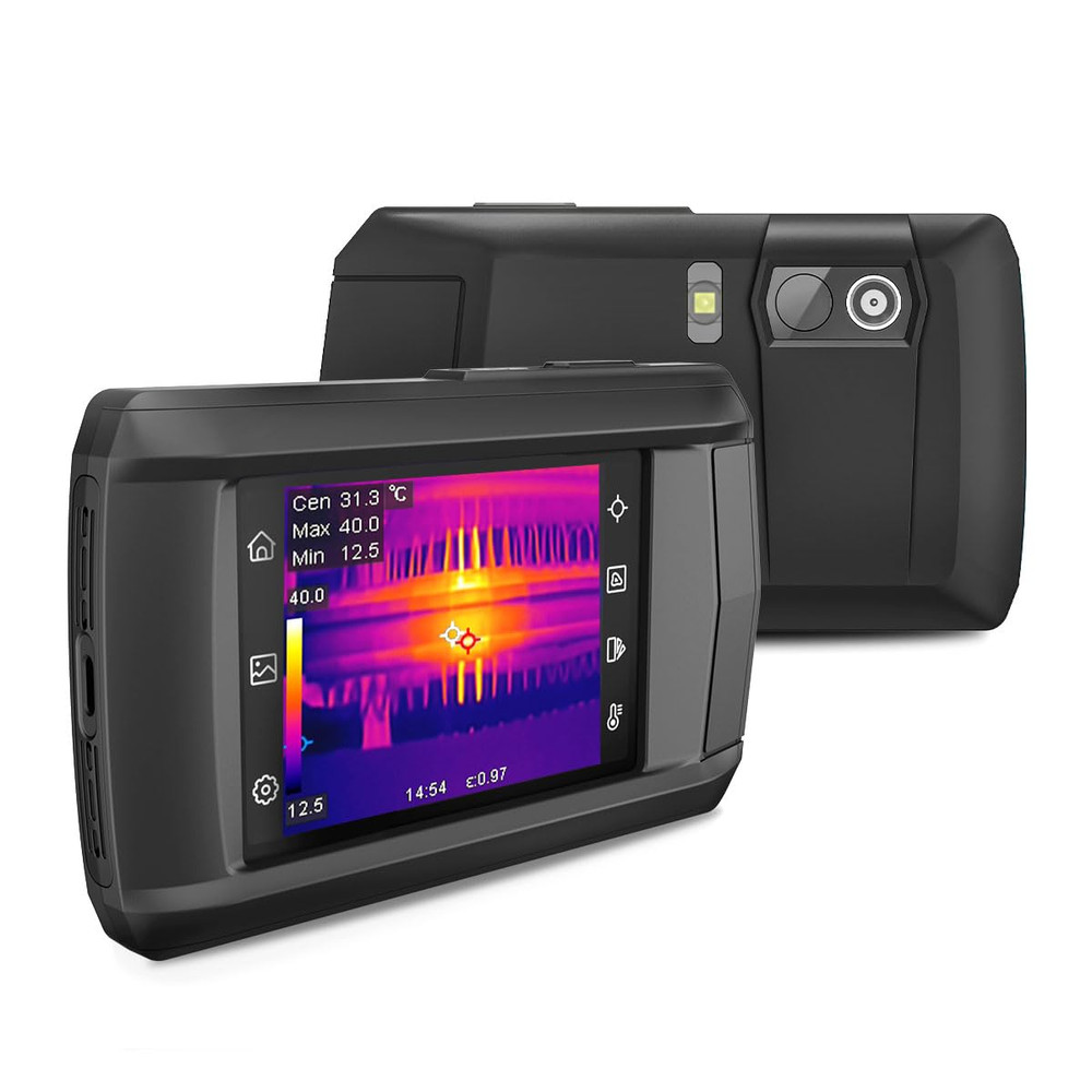 HP96 Thermal Imaging Camera,3.5" Touch Screen Thermal Camera with Visual Camera,