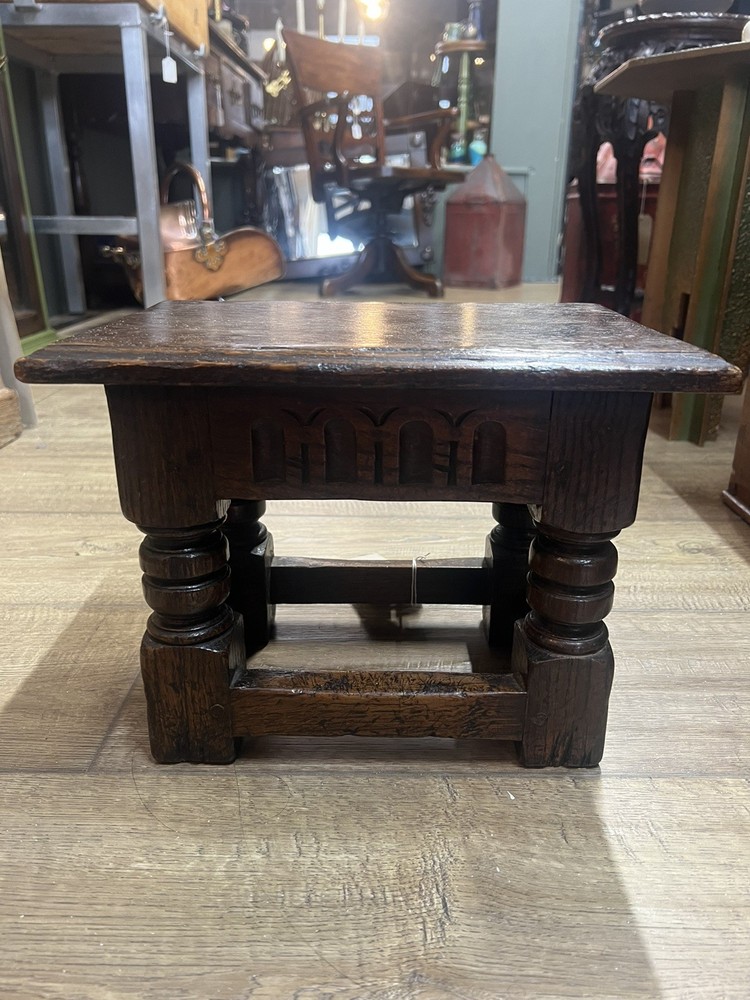 17th Century Oak Jointed Stool