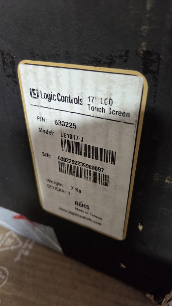 Logic Controls 17" LCD Touchscreen LE1017-j