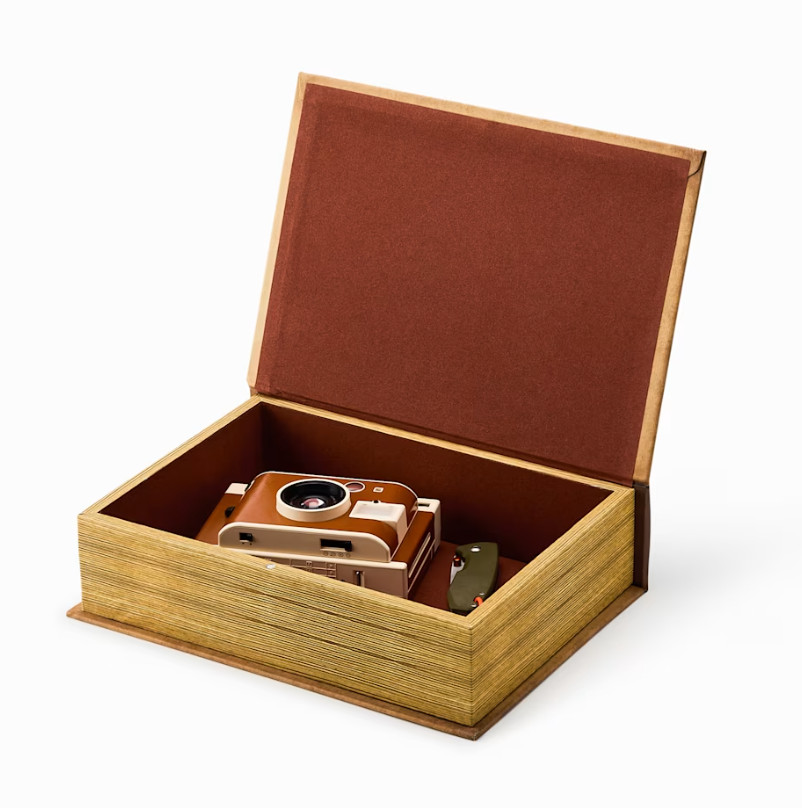 Large Empty Book Stash Box