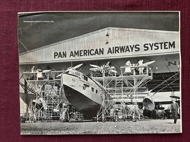 Pan Am Clipper at Dinner Key Poster