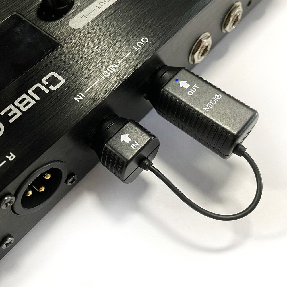 M-VAVE Wireless MIDI Adapter Bluetooth MIDI System 5-Pin Interface Low Latency
