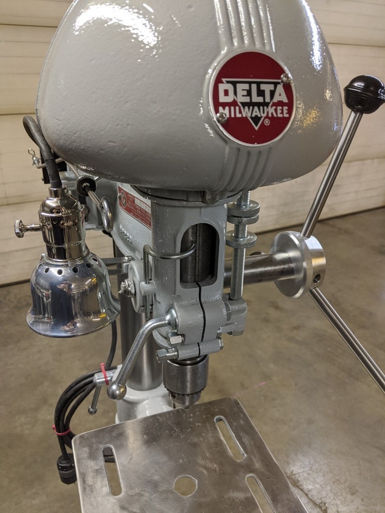 DELTA "DP220" DRILL PRESS - THREE SPOKE HUB AND HANDLE CONVERSION