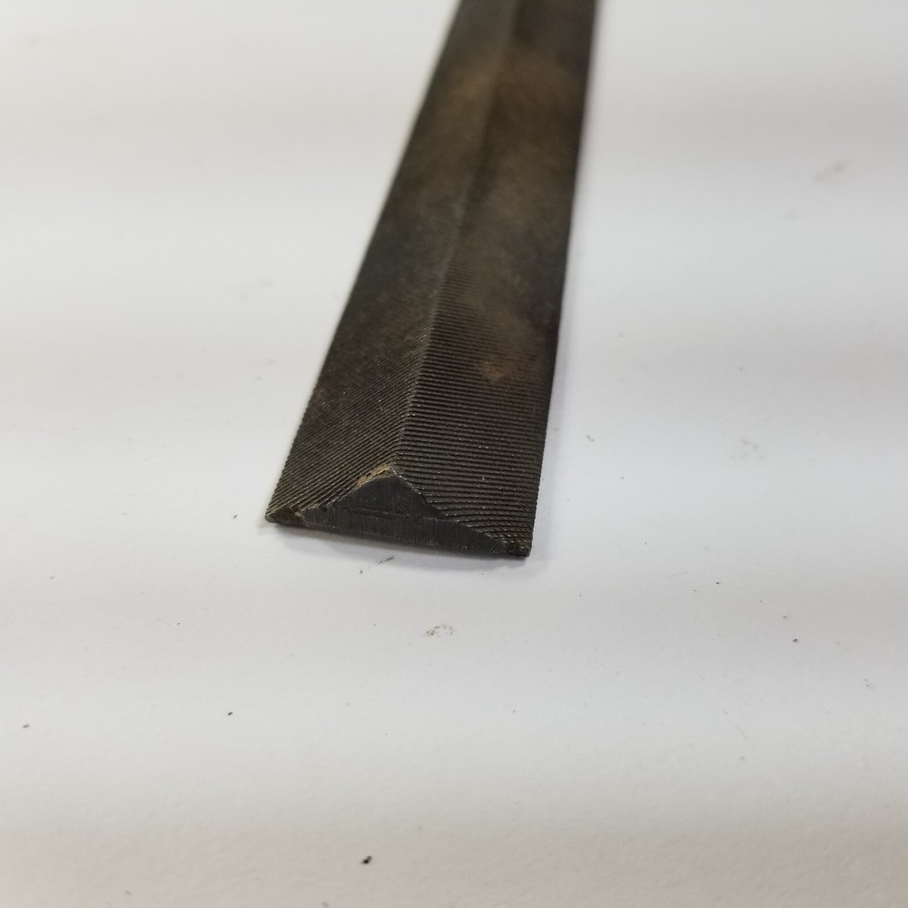 HELLER NUCUT 12" Triangle and FLAT FILE Double