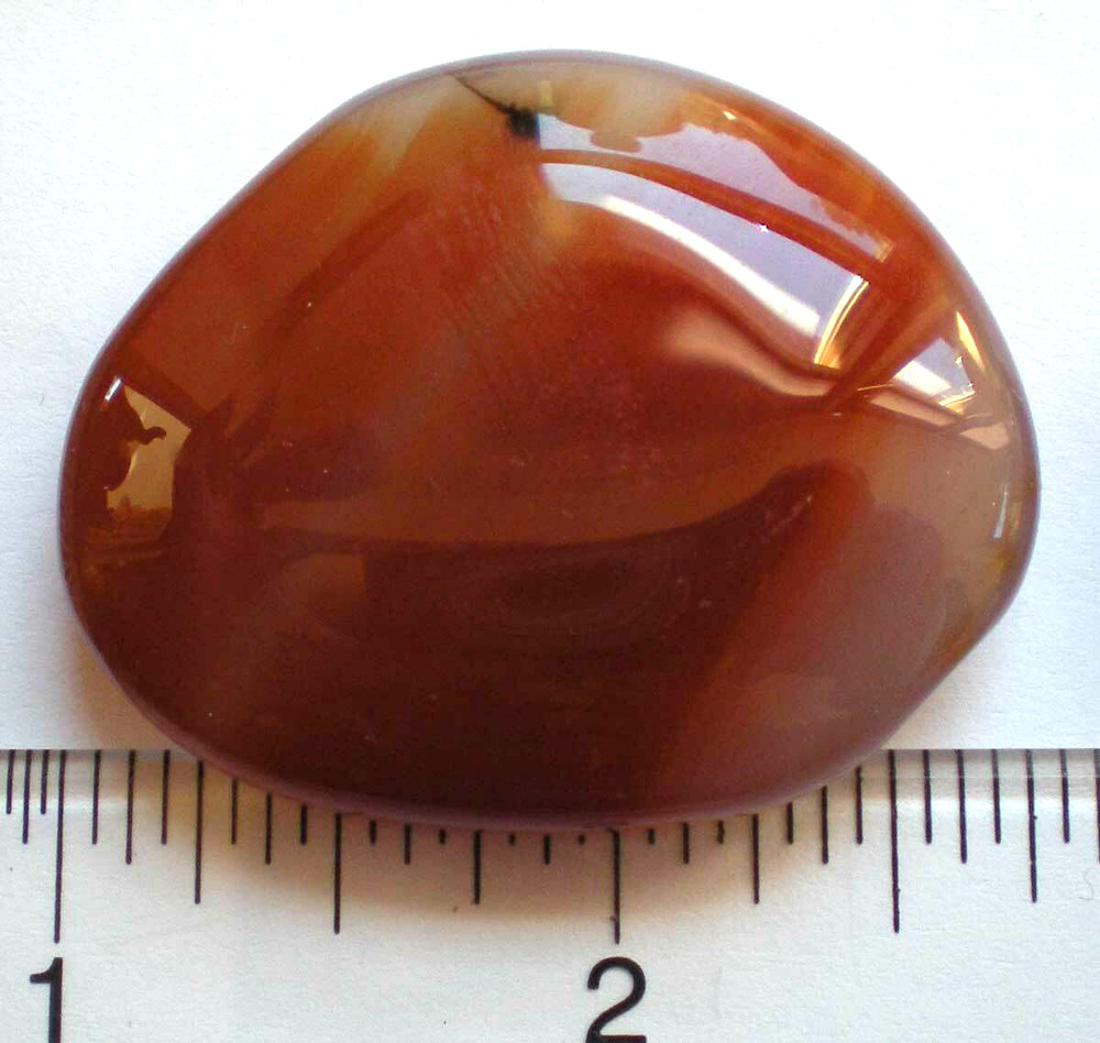 Carnelian Agate Palmstone sc707a