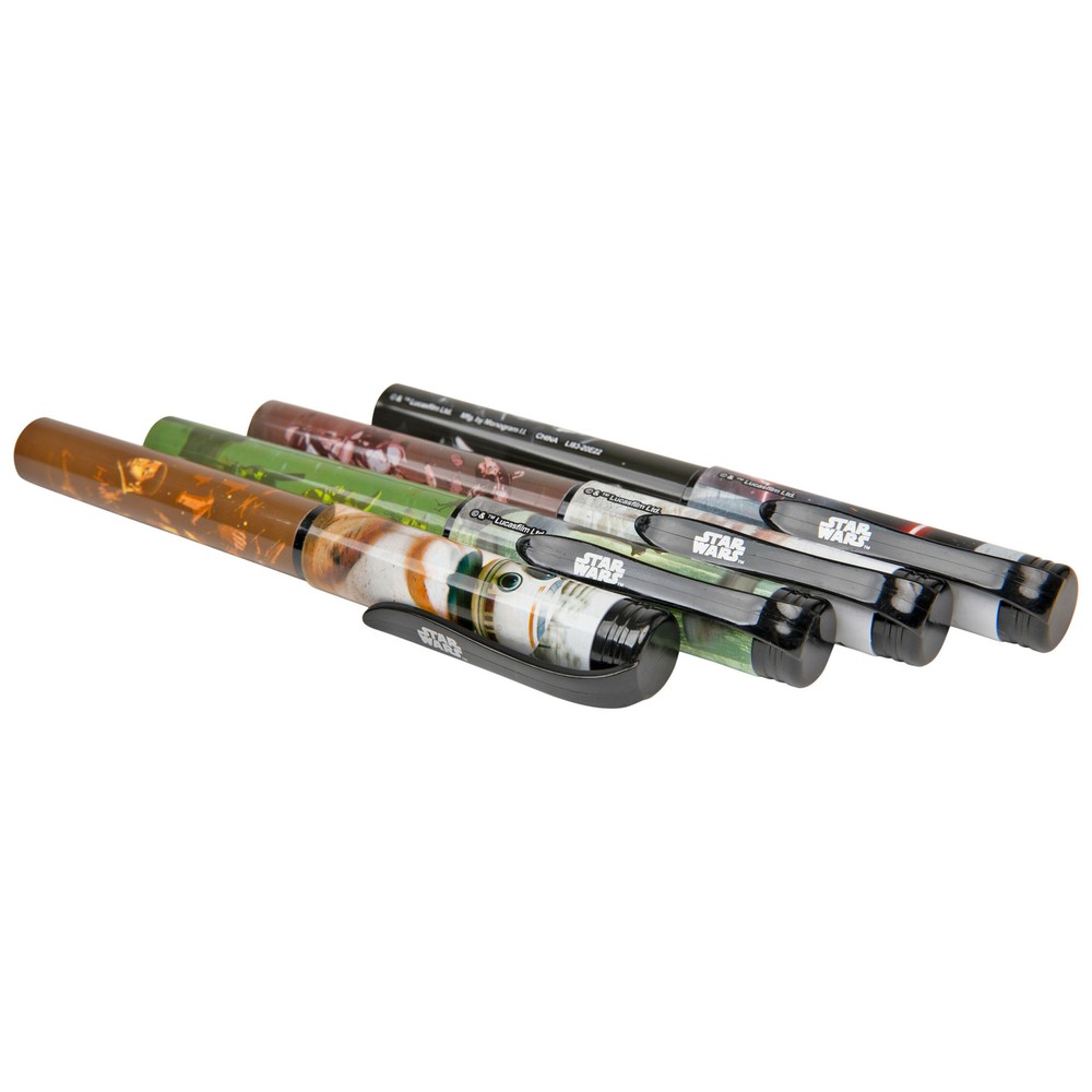 Star Wars Characters Ballpoint Pen Set Multi-Color