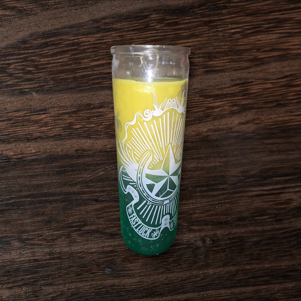 Fast Luck Multicolor 7 Day Prayer Candle