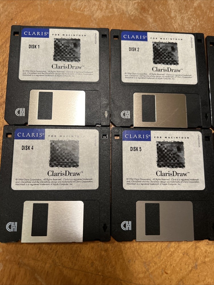 clarisworks for mac 1994 Floppy Discs