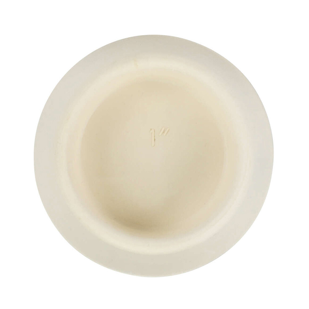 Ace Basin/Bath Stopper, 1Inch White Solid Rubber Sink Stopper, 40173