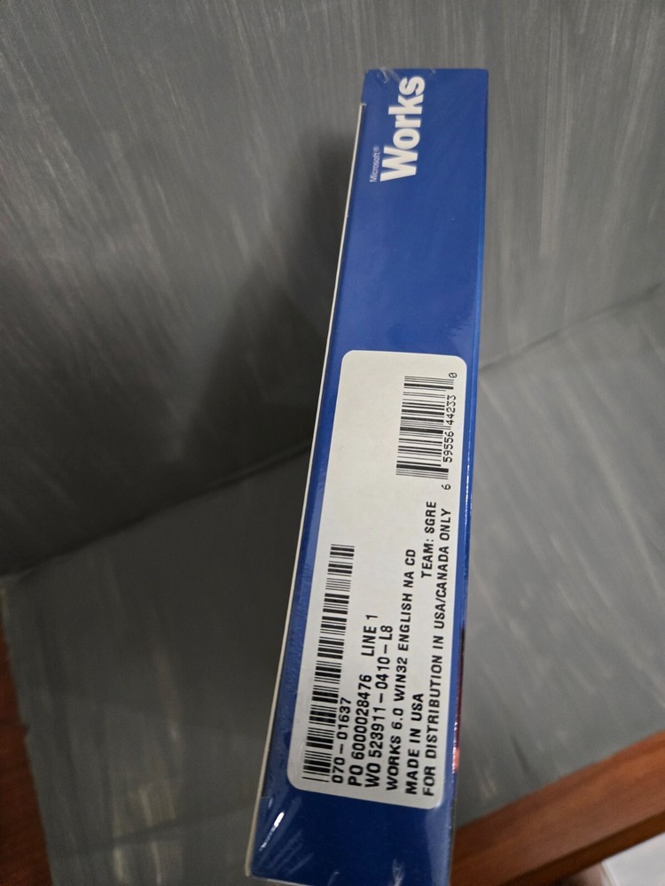 Microsoft Works 6.0 _ The Essential Tools For Your Home PC