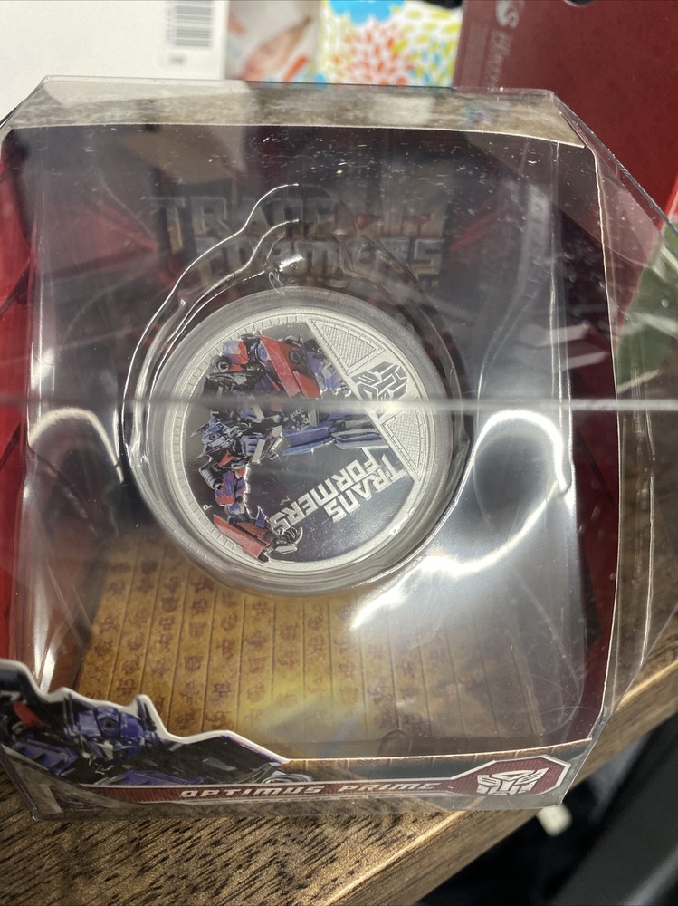 2009 Transformers OPTIMUS PRIME 1 oz Silver Proof Coin