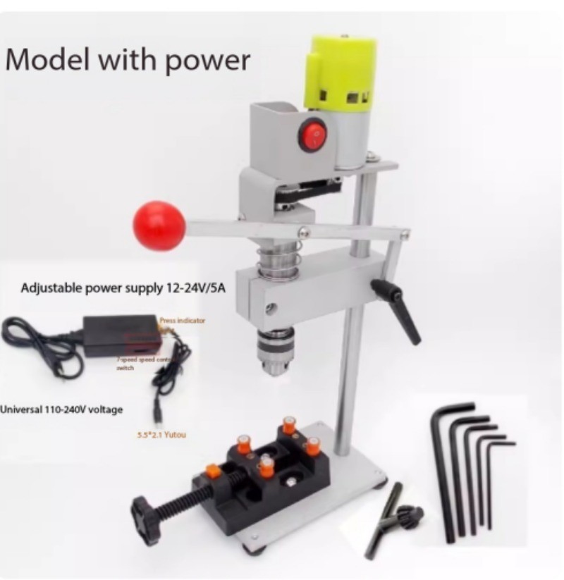 Small Mini Bench Drill Precision Drilling Machine Woodworking Bench Drill