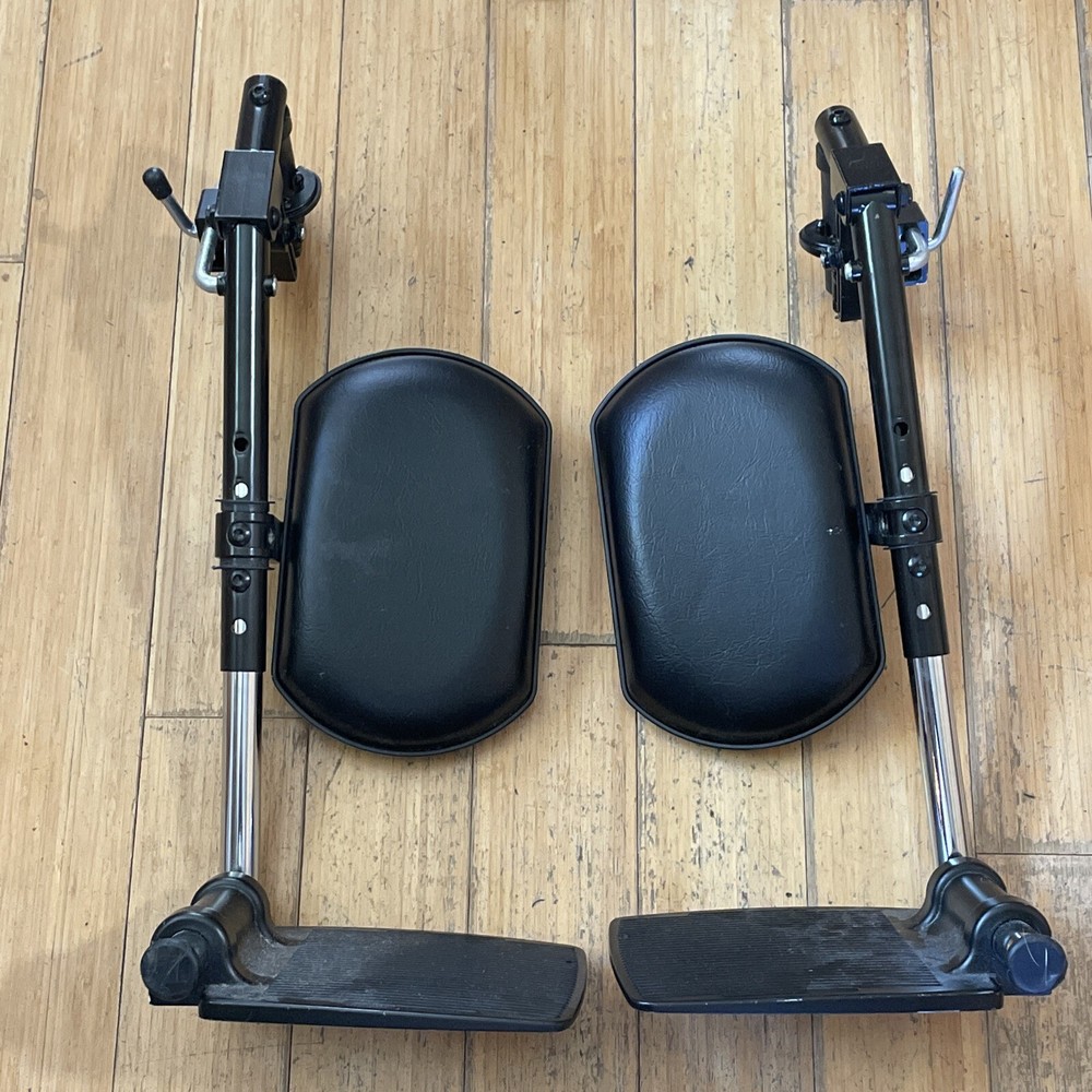 Jazzy Pride Quantum Jet Elevating Leg Rest Legrest Footrest Power Chairs Black
