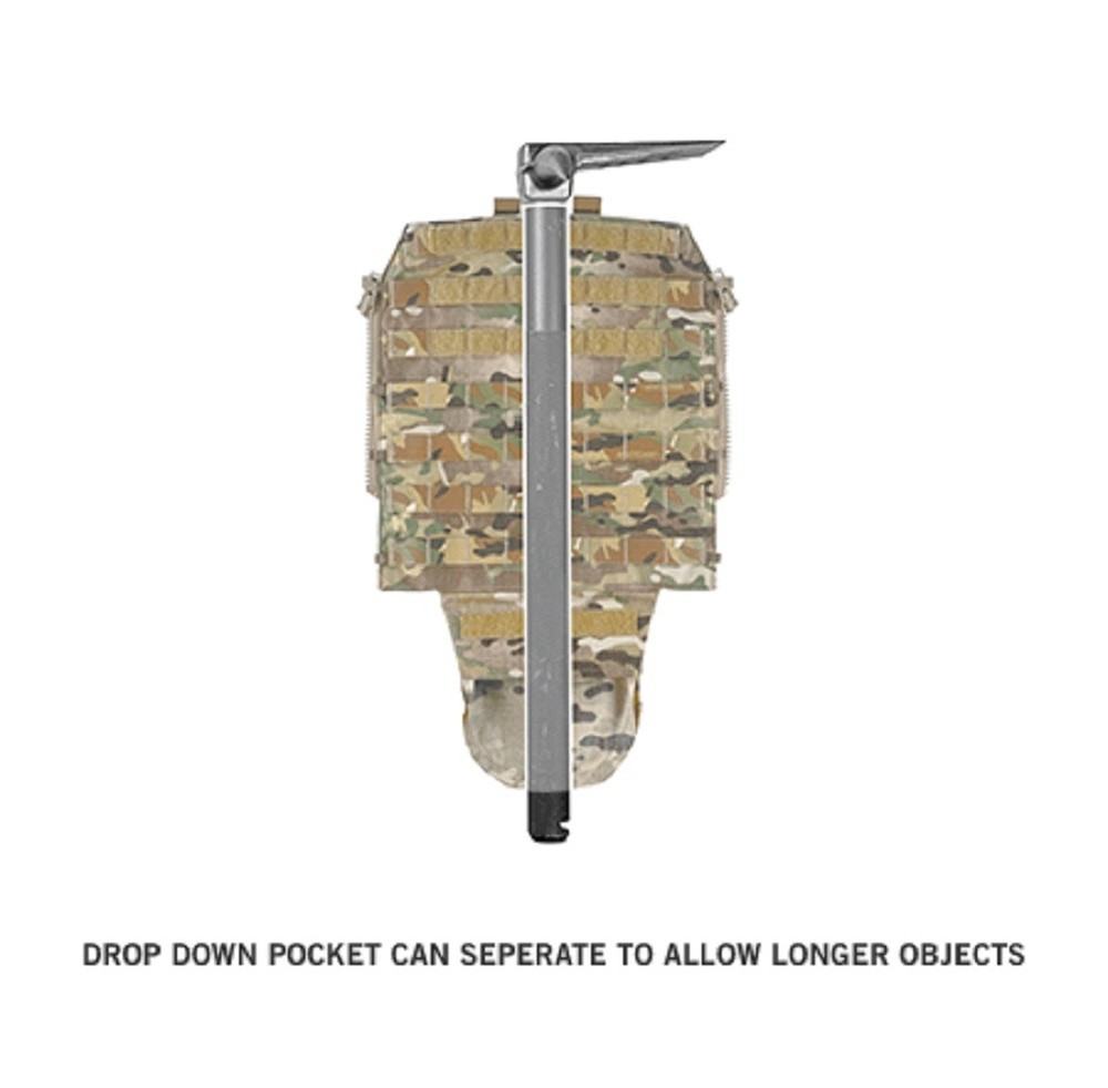 Crye Precision - Pack Zip-On Panel 2.0 - MultiCam - Small / Medium