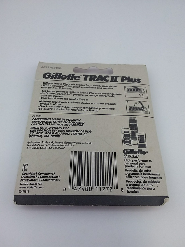 Gillette Trac II Plus Refill Cartridges 10 Count