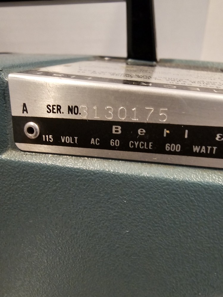 Vintage Bell & Howell Autoload Slide Projector | Powers On | Untested