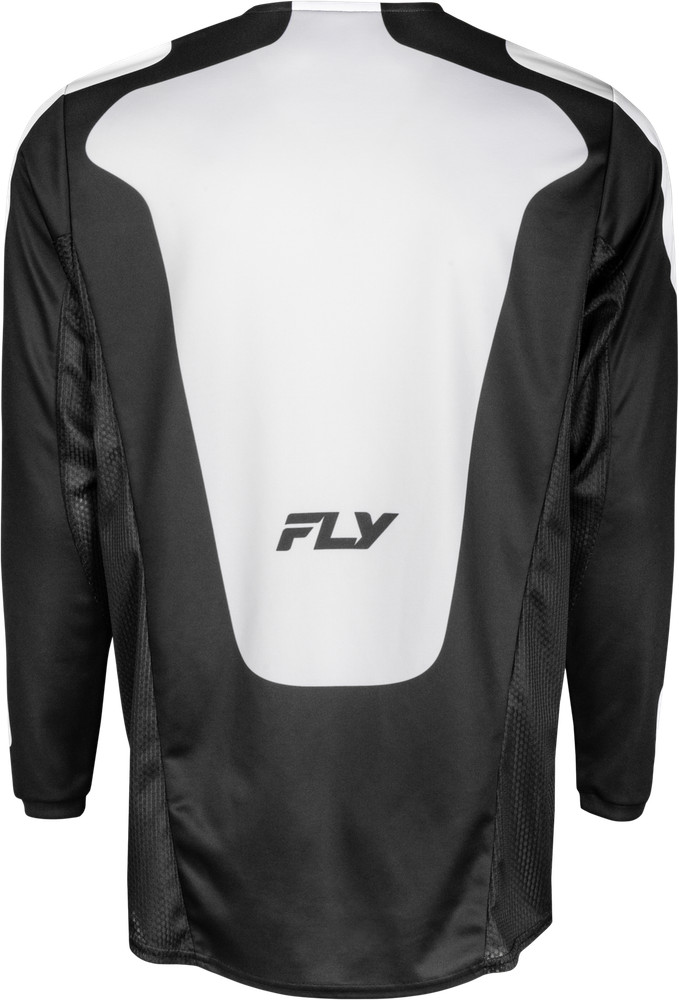 Fly Racing Kinetic Sym Jersey Black/White Md Jerseys