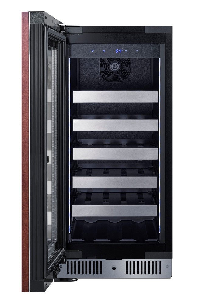 Summit CL155WC1PNRLHD 15"W 20 Bottle Capacity Panel Ready Left - Panel Ready