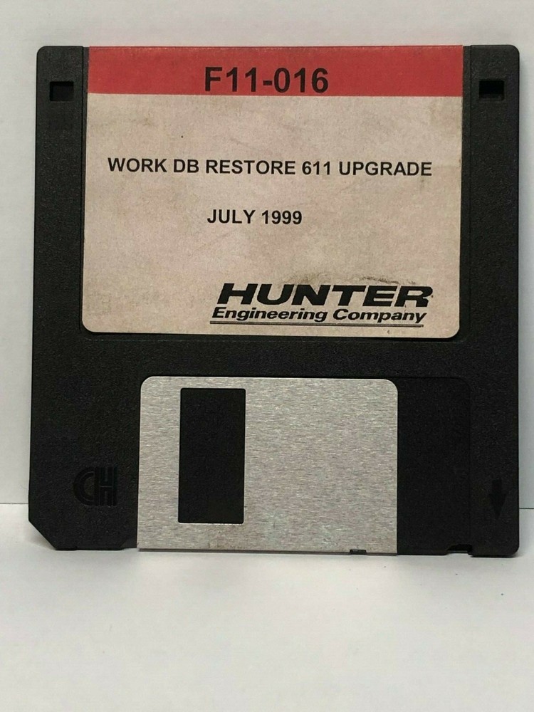 Hunter F11-016 WinAlign Alignment Floppy Disk Software P-68
