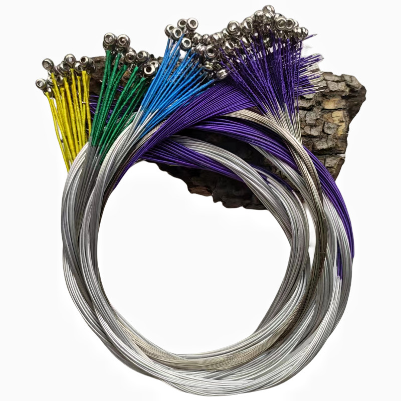 50 Set High quality Violin String Medium softness Fiddle strings wire 3/4-4/4