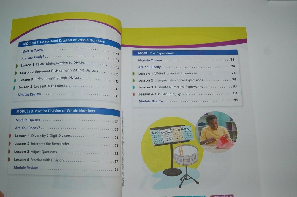 HMH into Math - Full Set Grade 5 Student Modules 1-20 plus Practice Journal