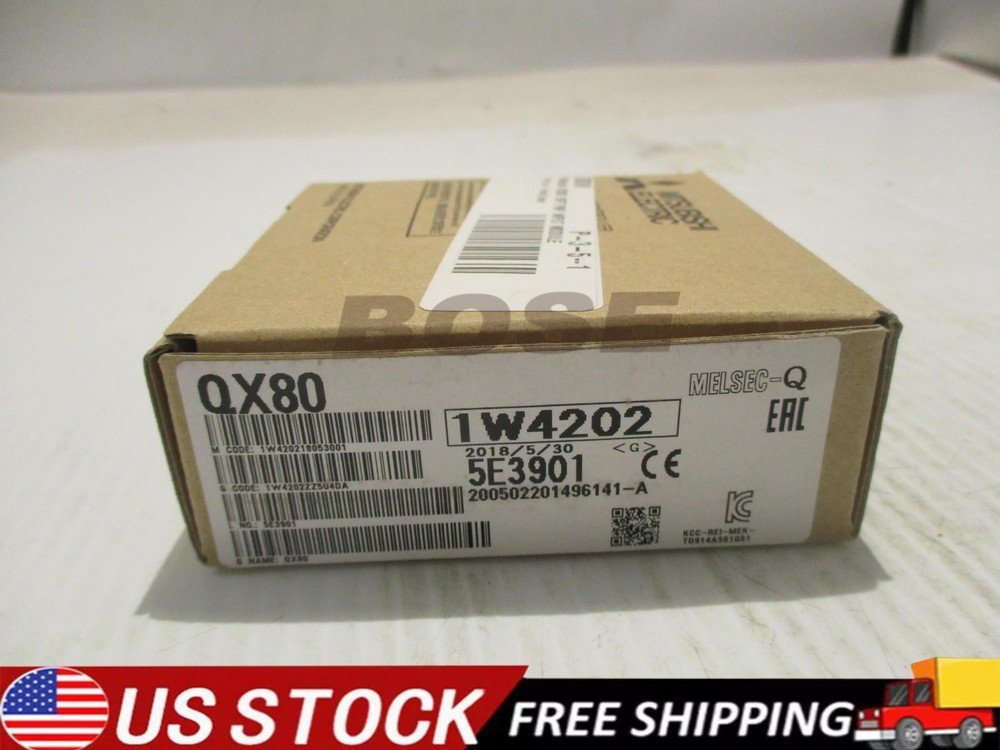 NEW MITSUBISHI QX80 PNP INPUT MODULE 16 POINT