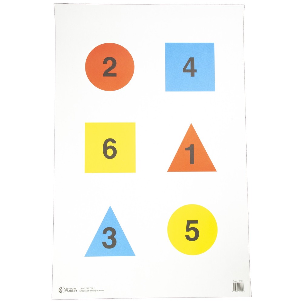 Action Target Discretionary Command Training Target V2-A 23x35 100 Pack