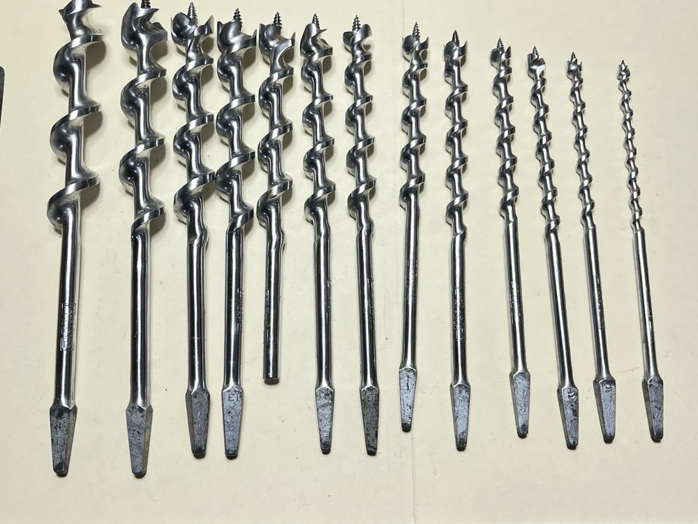 Vintage Craftsman Auger Bit Set Used