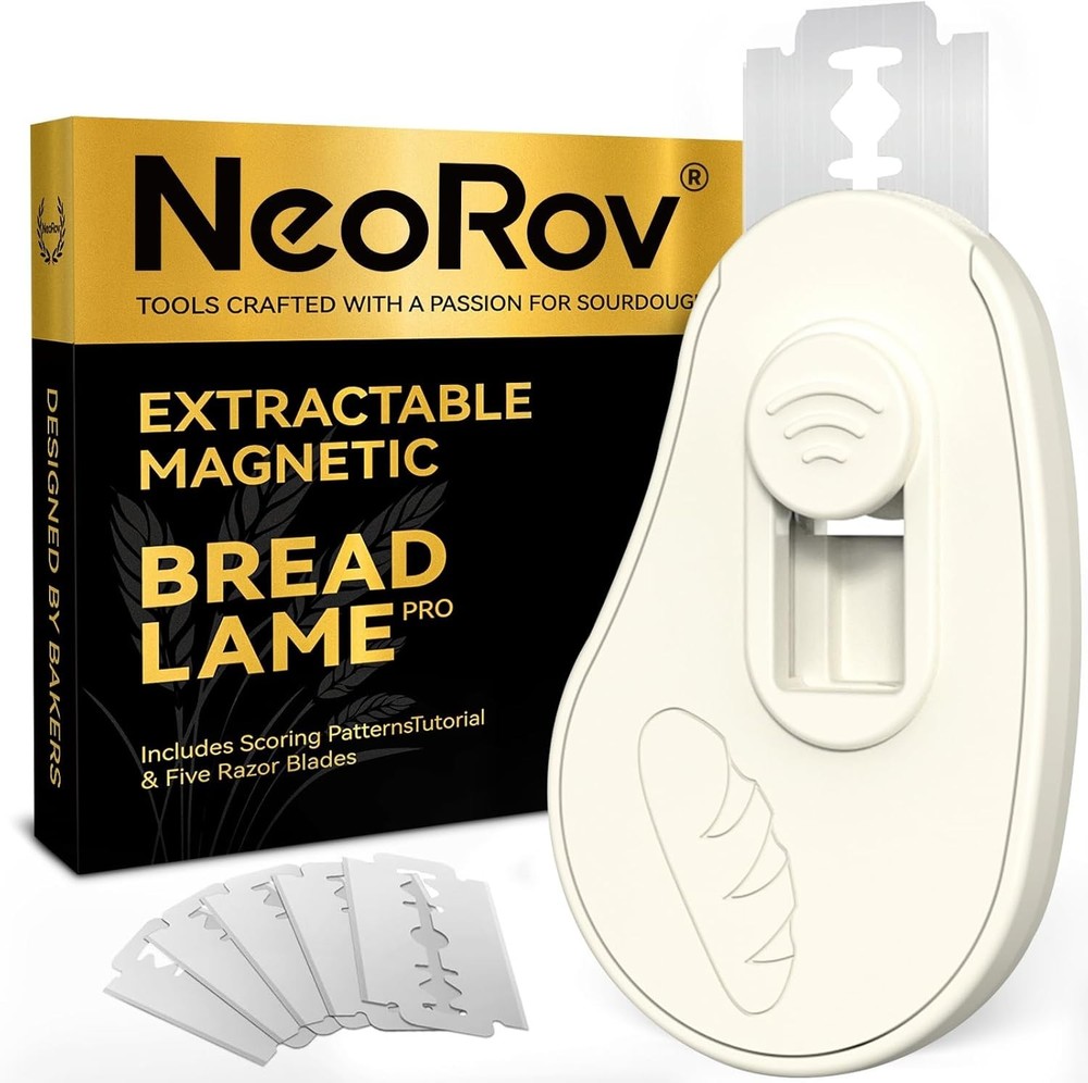 Extractable & Magnetic Bread Lame Dough Scoring Tool - Professional Sourdough...