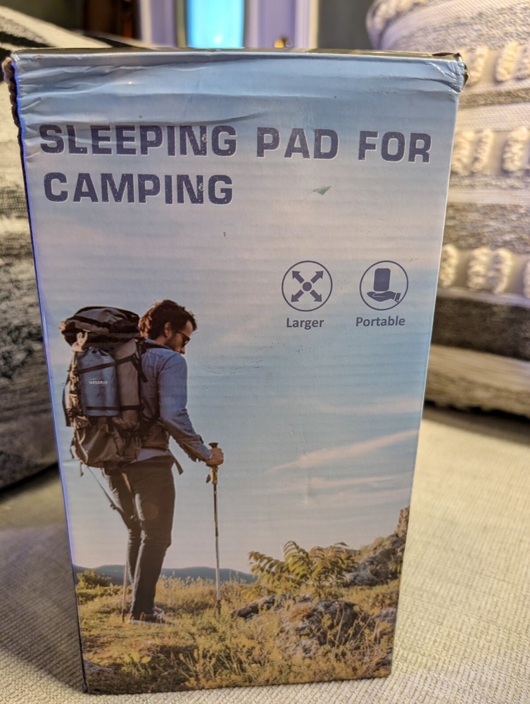 4" Sleeping Pad For Camping