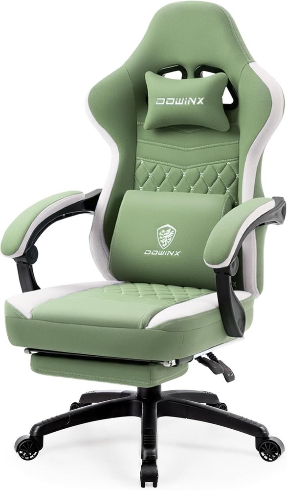 Dowinx Gaming Chair Fabric Pocket Spring
