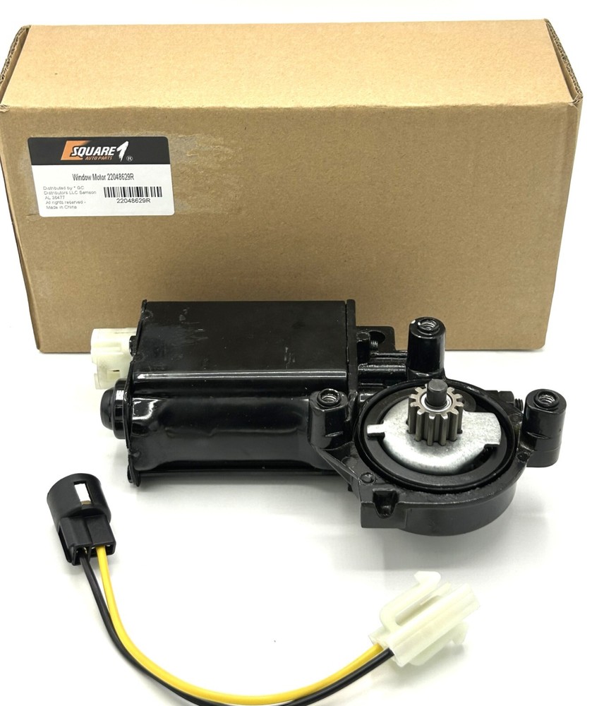 Square 1 Front Left Power WIndow Motor FOR 76 - 82 C3 Corvette