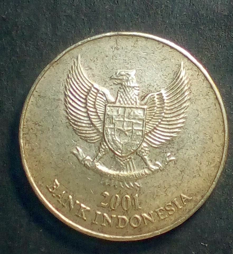 Indonesia 500 rupiah 2001 Rare
