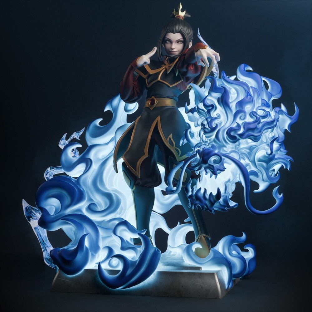 Azula Statue 3D Printed Kit Unpainted/Unassembled