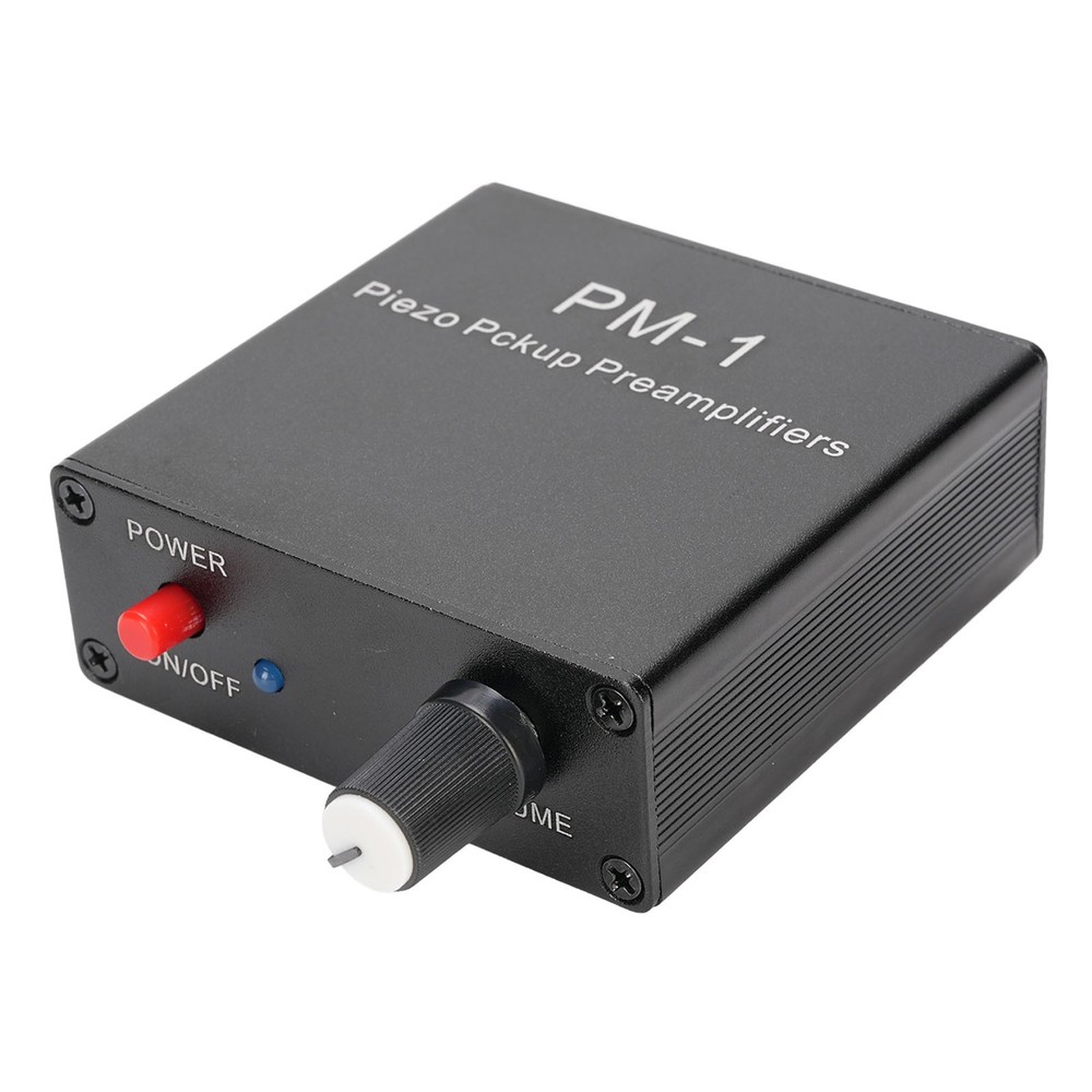 Compact Piezo Pickup Preamp Amplifier For Guitar New