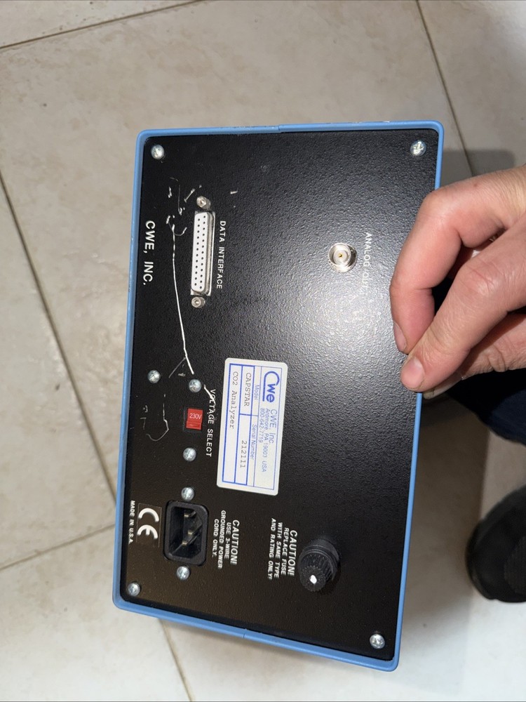 CWE Capstar-100 Carbon Dioxide Analyzer