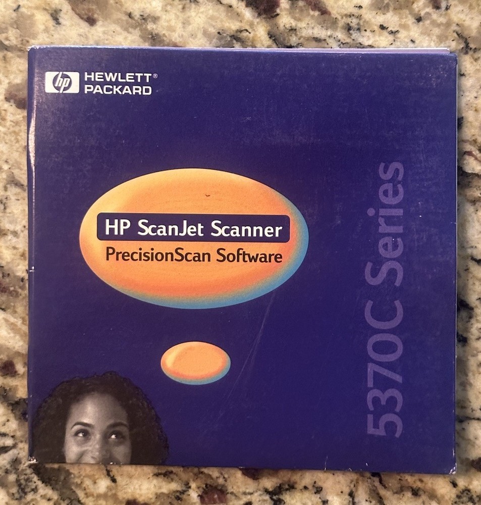 HP Hewlett Packard PrecisionScan LT Driver 5370C Series Driver Software Disc