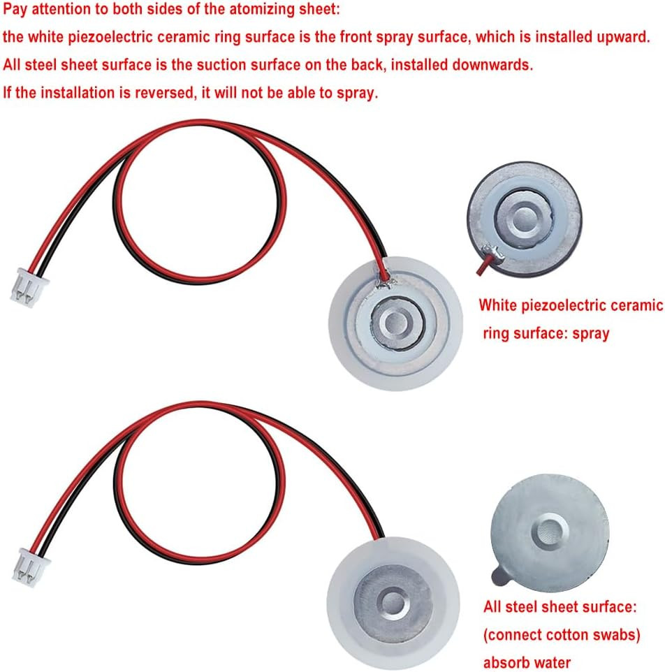 4Pcs USB Humidifieration Atomization Disc Micro Interface Atomization Drive Circ