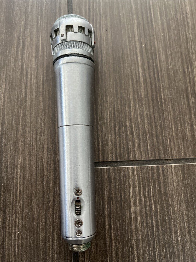 Vintage Turner 566 Silver Microphone Studio Equipment