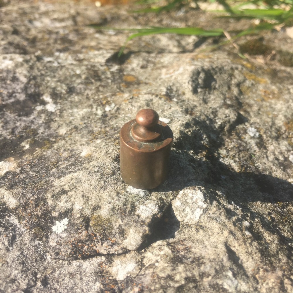 Vintage 20G Brass Weight