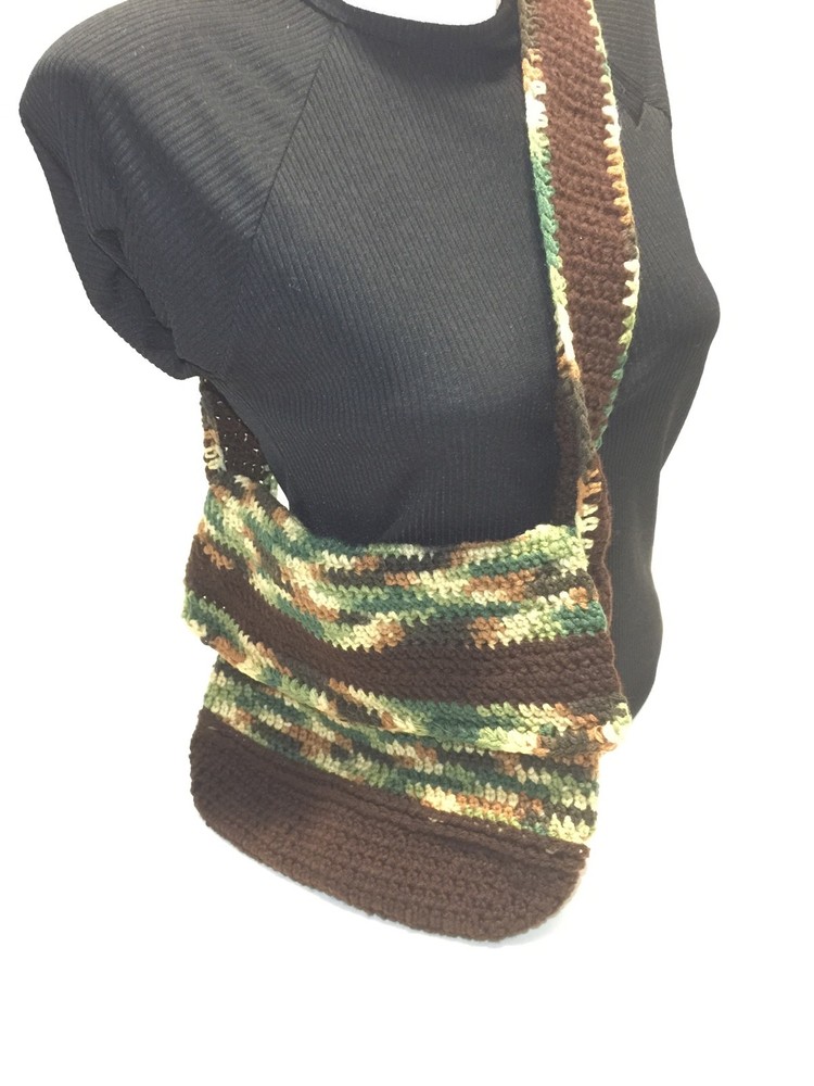 Crochet Multicolor Handbag