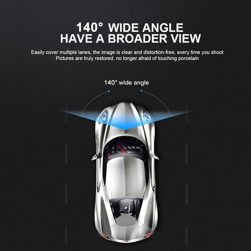 Dash Camera DVR Recorder Radar Detector Night Vision G-sensor 720P Car System